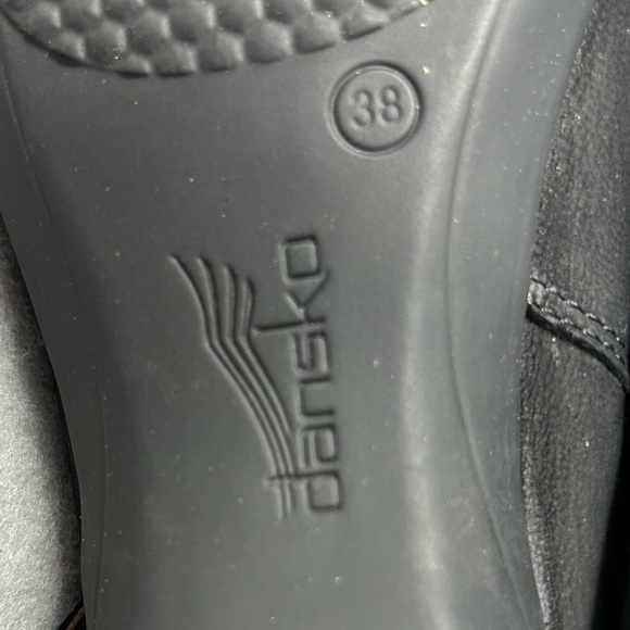 Dansko Boots Womens Size 38 7.5-8 Black Faithe Buckle Detail Ankle Bootie Casual - Picture 13 of 13